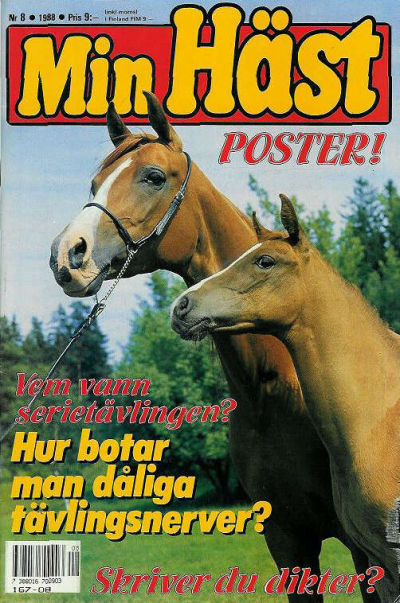 Cover for Min häst (Semic, 1976 series) #8/1988