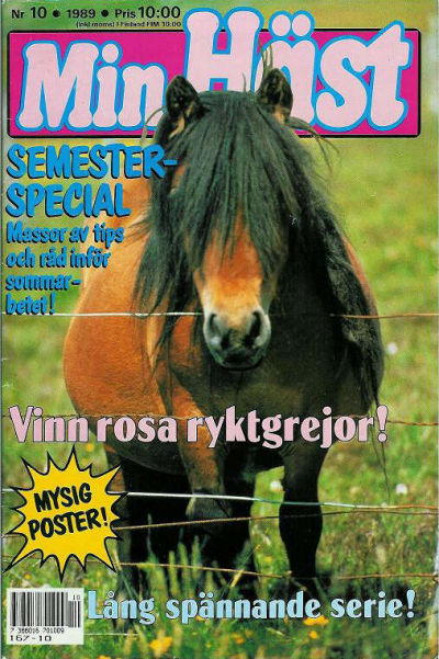 Cover for Min häst (Semic, 1976 series) #10/1989