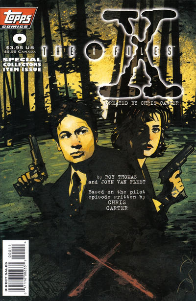 Cover for The X-Files (Topps, 1995 series) #0 [Regular Cover]