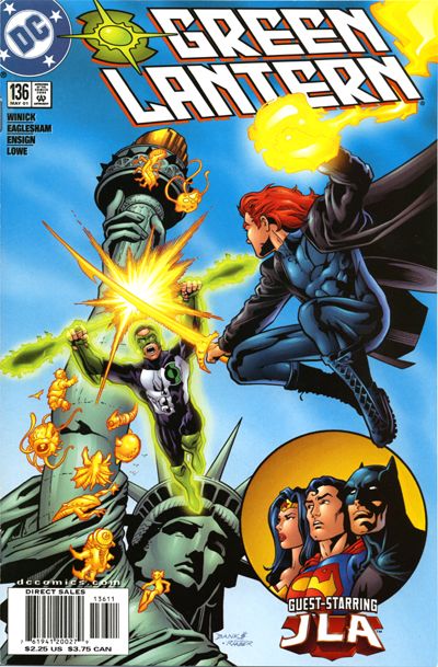 Cover for Green Lantern (DC, 1990 series) #136 [Direct Sales]