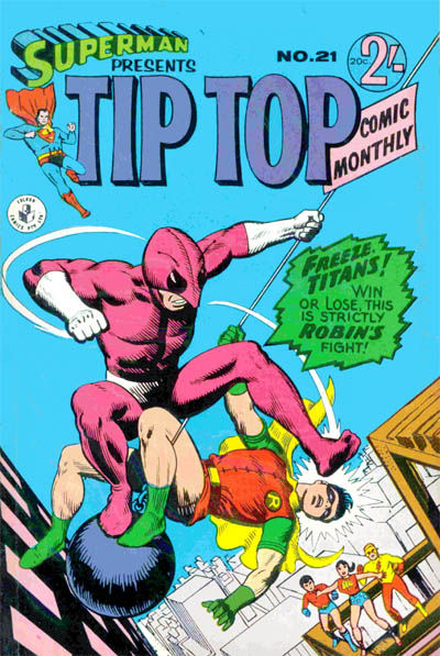 Cover for Superman Presents Tip Top Comic Monthly (K. G. Murray, 1965 series) #21