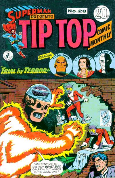 Cover for Superman Presents Tip Top Comic Monthly (K. G. Murray, 1965 series) #28