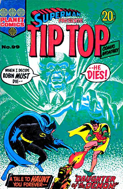 Cover for Superman Presents Tip Top Comic Monthly (K. G. Murray, 1965 series) #99