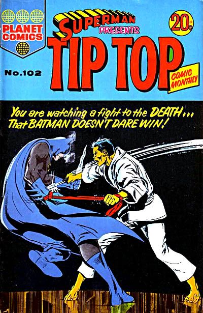 Cover for Superman Presents Tip Top Comic Monthly (K. G. Murray, 1965 series) #102