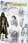 Cover for Convergence (DC, 2015 series) #4 [Billy Tan Design Sketch Cover]