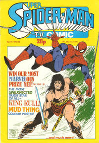Cover Thumbnail for Super Spider-Man TV Comic (Marvel UK, 1981 series) #470