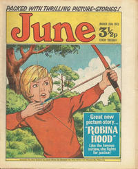 Cover Thumbnail for June (IPC, 1971 series) #25 March 1972