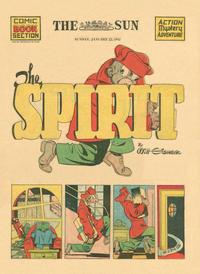 Cover Thumbnail for The Spirit (Register and Tribune Syndicate, 1940 series) #1/25/1942 [Baltimore Sun edition]