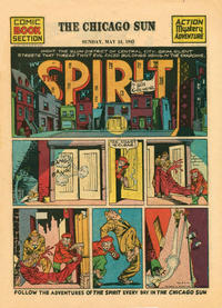 Cover Thumbnail for The Spirit (Register and Tribune Syndicate, 1940 series) #5/24/1942 [Chicago Sun edition]