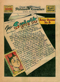 Cover Thumbnail for The Spirit (Register and Tribune Syndicate, 1940 series) #5/31/1942 [Ogden UT Standard Examiner edition]