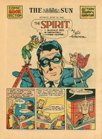 Cover for The Spirit (Register and Tribune Syndicate, 1940 series) #6/14/1942 [Baltimore Sun edition]