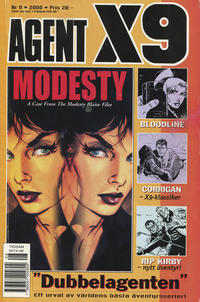 Cover for Agent X9 (Egmont, 1997 series) #8/2000