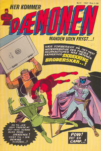 Cover Thumbnail for Dæmonen (Interpresse, 1967 series) #11