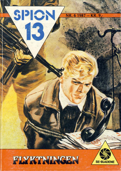 Cover for Spion 13 og John Steel (Serieforlaget / Se-Bladene / Stabenfeldt, 1963 series) #6/1987