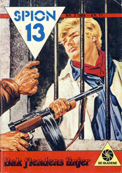 Cover for Spion 13 og John Steel (Serieforlaget / Se-Bladene / Stabenfeldt, 1963 series) #3/1988