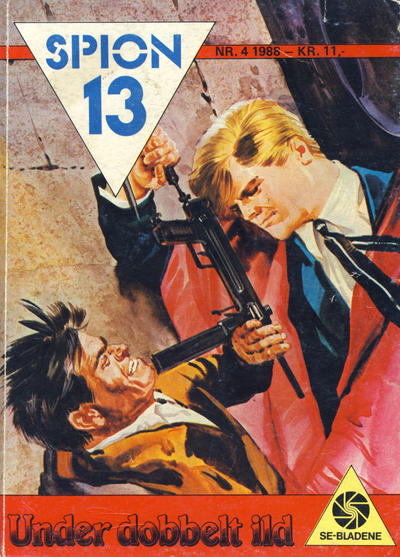 Cover for Spion 13 og John Steel (Serieforlaget / Se-Bladene / Stabenfeldt, 1963 series) #4/1988