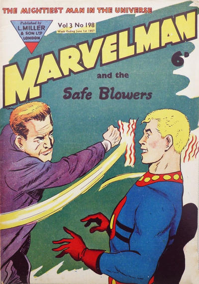 Cover for Marvelman (L. Miller & Son, 1954 series) #198