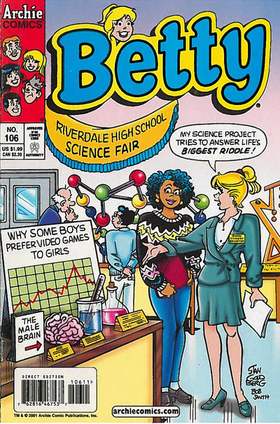 Cover for Betty (Archie, 1992 series) #106 [Direct Edition]