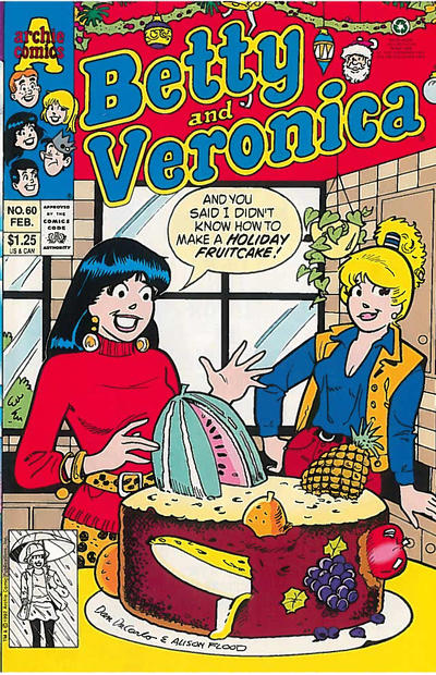 Cover for Betty and Veronica (Archie, 1987 series) #60 [Direct]