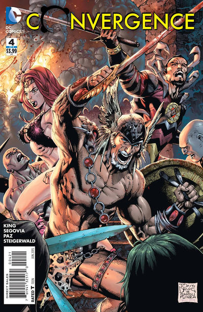 Cover for Convergence (DC, 2015 series) #4