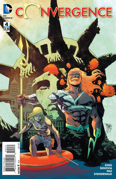 Cover for Convergence (DC, 2015 series) #4