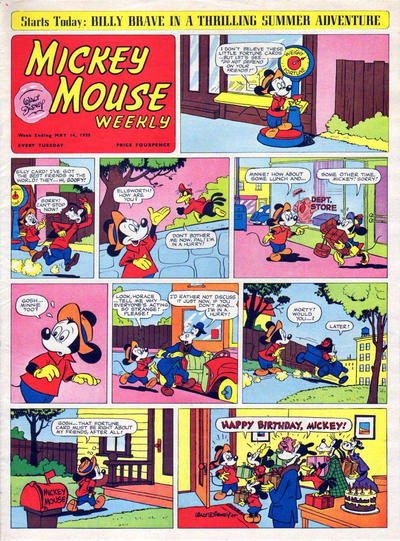 Cover for Mickey Mouse Weekly (Odhams, 1936 series) #783