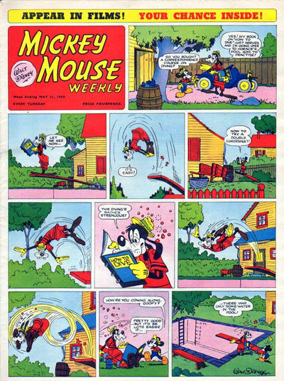 Cover for Mickey Mouse Weekly (Odhams, 1936 series) #784