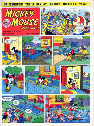 Cover for Mickey Mouse Weekly (Odhams, 1936 series) #789