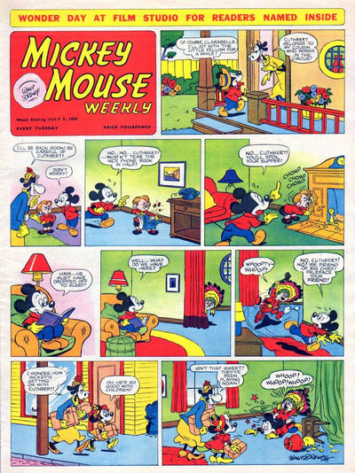 Cover for Mickey Mouse Weekly (Odhams, 1936 series) #791