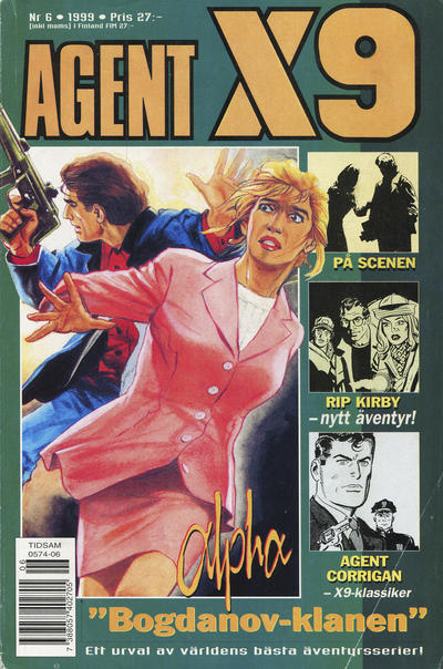 Cover for Agent X9 (Egmont, 1997 series) #6/1999