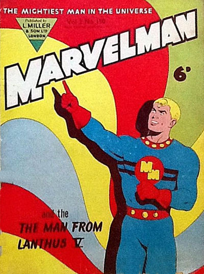 Cover for Marvelman (L. Miller & Son, 1954 series) #150