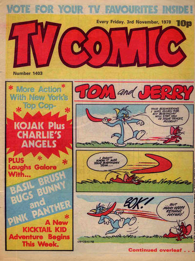 Cover for TV Comic (Polystyle Publications, 1951 series) #1403