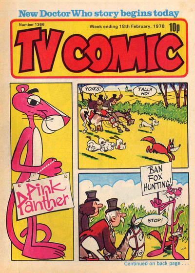 Cover for TV Comic (Polystyle Publications, 1951 series) #1366