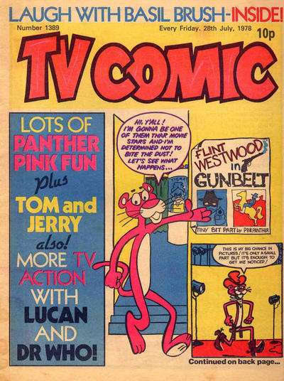 Cover for TV Comic (Polystyle Publications, 1951 series) #1389