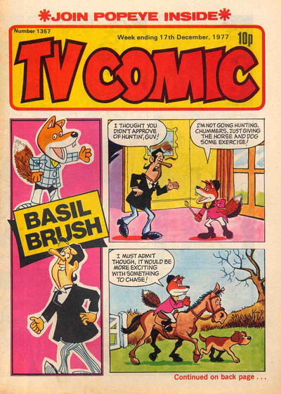 Cover for TV Comic (Polystyle Publications, 1951 series) #1357