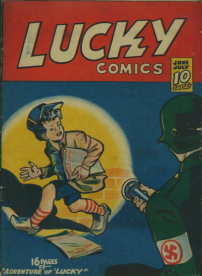 Cover for Lucky Comics (Maple Leaf Publishing, 1941 series) #v2#4