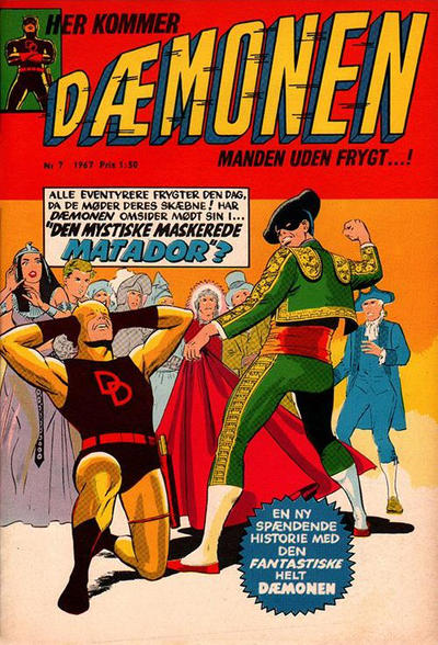 Cover for Dæmonen (Interpresse, 1967 series) #7