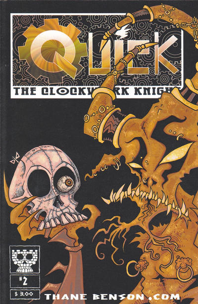 Cover for Quick, the Clockwork Knight (Dead Brick Press, 2013 series) #2