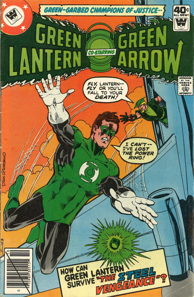 Cover for Green Lantern (DC, 1960 series) #121 [Whitman]