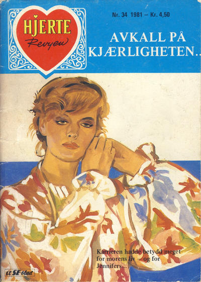 Cover for Hjerterevyen (Serieforlaget / Se-Bladene / Stabenfeldt, 1960 series) #34/1981