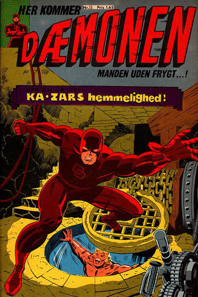 Cover for Dæmonen (Interpresse, 1967 series) #15