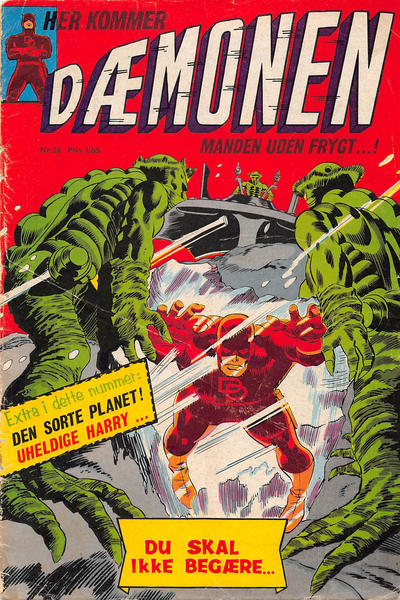 Cover for Dæmonen (Interpresse, 1967 series) #28