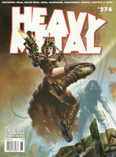 Cover for Heavy Metal Magazine (Heavy Metal, 1977 series) #274