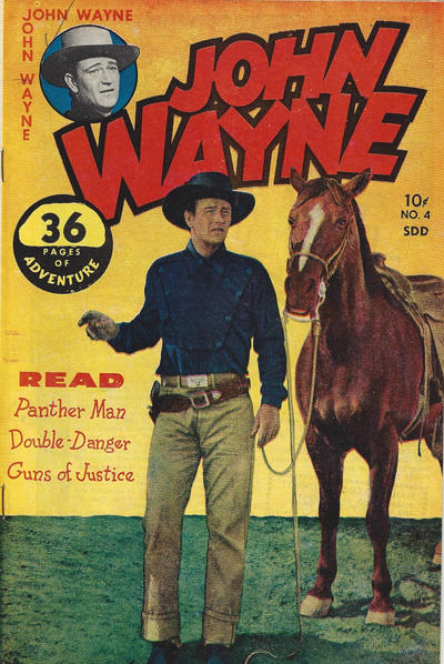 Cover for John Wayne Adventure Comics (Superior, 1949 ? series) #4