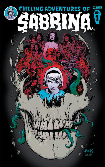 Cover for Chilling Adventures of Sabrina (Archie, 2014 series) #1 [2nd Printing]