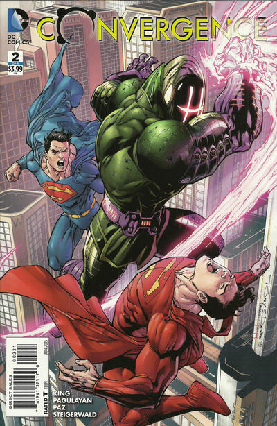 Cover for Convergence (DC, 2015 series) #2 [Tony S. Daniel / Mark Morales Cover]
