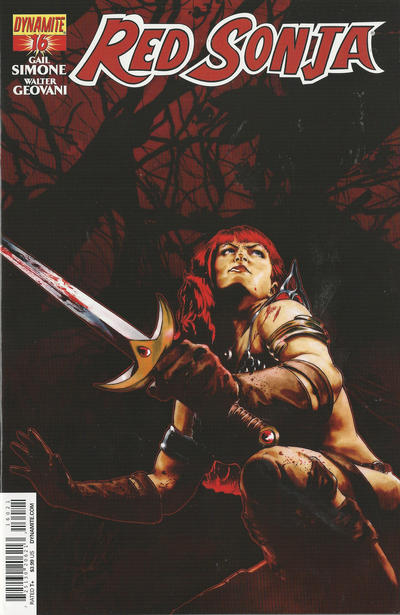 Cover for Red Sonja (Dynamite Entertainment, 2013 series) #16 [Variant Cover]
