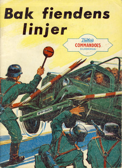 Cover for Commandoes (Fredhøis forlag, 1973 series) #70