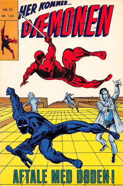 Cover for Dæmonen (Interpresse, 1967 series) #52