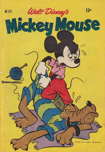 Cover for Walt Disney's Mickey Mouse (W. G. Publications; Wogan Publications, 1956 series) #127